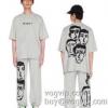 ブランド服 コピー オフホワイト OFF-WHITE スタイリッシュな印象 お洒落に魅せる 2024HOT大得価 半袖Tシャツ