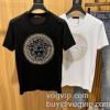 海外セレブ愛用 2024爆買い定番人気 ヴェルサーチ VERSACE スーパーコピーサイト 半袖Tシャツ 2色可選 消臭抗菌効果がある