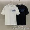 今一番HOTな新品 半袖Tシャツ プラダ PRADA 2024お買い得セール 2色可選 VOGブランドコピー