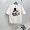 人気商品登場 LOUIS VUITTON コピー商品 2024期限限定！ ルイ ヴィトン 半袖Tシャツ 縦には伸びにくい