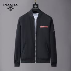 豊富なサイズ 2024最新入荷 プラダ PRADA ブランド 偽物 通販 ブルゾン ジャケット 適度な厚み 2色可選