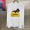 秋冬 冬服 長袖Tシャツ 冬新作 防寒 フェンディ FENDI スーパーコピー 2024高評価 2色可選 今一番HOTな新品