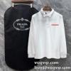 2024新作登場 一番人気の新作はこれ プラダ PRADA コピー 長袖Tシャツ 3色可選 肌触りの良い柔らかな質感