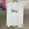 サイズ豊富 ディオール DIOR ブランド 偽物 通販 長袖Tシャツ 2色可選 防寒 暖かい あったか 秋 秋冬 秋服 2024HOT100%新品