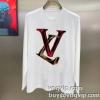 長袖Tシャツ 2色可選 高品質 ルイ ヴィトン LOUIS VUITTON コピー 2024人気セール高品質 春先まで使える