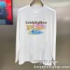 長袖Tシャツ 2色可選 大人気再登場  ルイ ヴィトン LOUIS VUITTON ブランド 偽物 通販 2024人気新作 肌触りの良い柔らかな質感