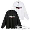 バレンシアガ 芸能人に愛用者続出 長袖Tシャツ 2色可選 BALENCIAGA コピー 2024最安値新作