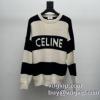 今話題の最新作 セリーヌ CELINEコピー ニット セーター 優しく柔らかな肌触りのコットン混セーター 2024HOT最新作
