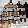BURBERRYブランドコピー 2024海外通販 シンプルなデザイン ニットウェア 2色可選 バーバリー 派手 ：比较华丽的