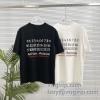 2025最安値セール シックスタイルに活躍 マルタン マルジェラ Maison Margiela ブランドコピー通販優良店 半袖Tシャツ 2色可選