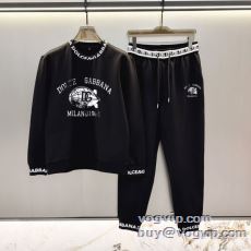 今買い◎得 Dolce&Gabbanaブランドコピー 2025爆買い品質保証 ドルチェ＆ガッバーナ ジャージセット 上下セット