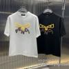 魅力的 半袖Tシャツ 2色可選 フェンディ FENDI 2025お得人気セール ブランドコピー