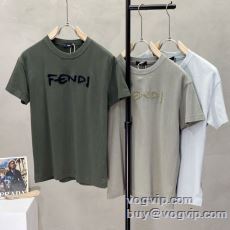 2025品質保証高品質 フェンディ FENDI スーパーコピー 半袖Tシャツ 3色可選 【人気ブログ掲載】