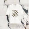 2025春夏季新作 ロエベ LOEWE 優しい色合い 半袖Tシャツ 2色可選 人気スーパーコピーブランド