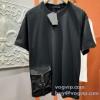 プラダ 2025超激得大人気 PRADA ブランドコピー 優しい色合い 半袖Tシャツ 2色可選