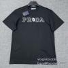 2025新商品！ プラダ PRADA 半袖Tシャツ 偽物ブランド 2色可選 モデル大絶賛?