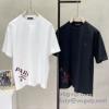 2025春夏季新作 プラダ ブランド 偽物 通販 落ち着いた感覚 半袖Tシャツ 2色可選