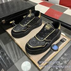 スニーカー カジュアルシューズ 2025最新入荷 ヴェルサーチ VERSACE NXIEVS011 4色可選 もっとも高い人気を誇る