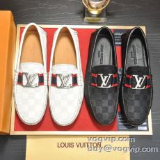 個性派 ルイ ヴィトン LOUIS VUITTONスーパーコピー 激安 NXIELV090 2025お得本物保証 スリップオン カジュアルシューズ 2色可選