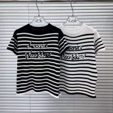 韓国の人気 ルイ ヴィトン コピー NZLVNXZ078 2025年モデル入荷 ニット 半袖Tシャツ 2色可選