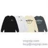 セレブ愛用の超人気商品 バレンシアガ BALENCIAGAコピー CTSBAL014 2025品質保証高品質 長袖Tシャツ 4色可選