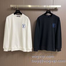 一味違うケーブル編みが魅力満点 ルイ ヴィトン ブランド 偽物 通販 CTSLV005 2025超人気新品 長袖Tシャツ 2色可選