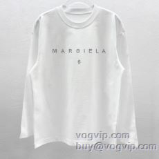 抜群の雰囲気が作れる! マルタン マルジェラ ブランド 偽物 通販 CTSMM005 長袖Tシャツ 2色可選 2025最新入荷