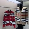 2025爆買い人気 バーバリー BURBERRYコピー ブランド NWTBU037 レディース ニットセーター ジャケット、上着 2色可選