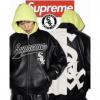 2026超人気新品 シュプリームスーパーコピー シックスタイルに活躍 Supreme x Chicago White Sox Leather Varsity Jacket SUPWT150 革ジャンパー ジャケット、上着 2色可選