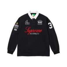シュプリームスーパーコピー SUPREME x La Martina 26ss Rugby CTS005 長袖ポロシャツ 2色可選 爆買い低価