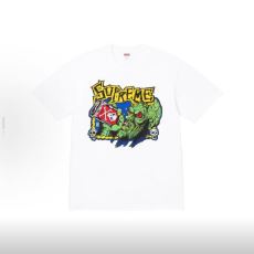 シュプリーム偽物ブランド 2026年モデル入荷 NXZ074 半袖Tシャツ 2色可選 Supreme Blowout Tee 超人気美品◆