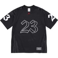 シュプリームスーパーコピー飛人刺繍ロゴ 半袖Tシャツ サッカーウェア  Supreme x Jordan SS26 WEEK15 Jersey NXZ086 3色可選 高級感を引き立てる