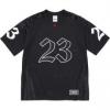 シュプリームスーパーコピー飛人刺繍ロゴ 半袖Tシャツ サッカーウェア  Supreme x Jordan SS26 WEEK15 Jersey NXZ086 3色可選 高級感を引き立てる