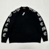 人気新品★超特価★ シュプリームブランドコピー WT044 ニット セーター 2色可選 SUPREME SS26 OLD ENGLISH SLEEVES SWEATER