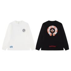 長袖Tシャツ 2色可選 クロム...