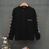 クロムハーツブランドコピー 2026年モデル入荷 CTSCHR001 長袖Tシャツ 2色可選 上品に着こなせ