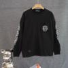 長袖Tシャツ シックスタイルに活躍 2色可選 クロムハーツ偽物ブランド 2026秋冬季超人気 CTSCHR008