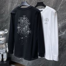 2026最新入荷 クロムハーツブランドスーパーコピー CTSCHR010 ショートパンツ 確定となる上品 長袖Tシャツ 2色可選