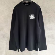 個性的なデザ クロムハーツブランドコピー CTSCHR059 長袖Tシャツ 2色可選 2026限定セール品質保証