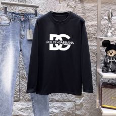 ドルチェ＆ガッバーナ ブランド 偽物 通販 2026年モデル入荷 CTSDG005 長袖Tシャツ 2色可選 セレブ風