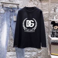 長袖Tシャツ 2色可選 大人キレイに仕立てる  ドルチェ＆ガッバーナ コピー 2026HOT新作登場 CTSDG012