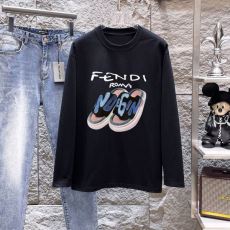 フェンディ 最高N級ブランドコピー 2026高級品 通販 CTSFEN025 長袖Tシャツ 2色可選 存在感のある