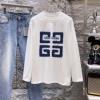 優美なお出かけスタイル ジバンシィ コピー CTSGVC015 長袖Tシャツ 2色可選 2026秋冬季新作