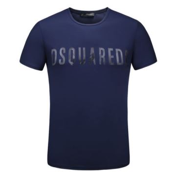 【激安】ディースクエアード DSQUARED2 ブランド コピー 春夏 半袖Tシャツ 2色可選 デザイン性の高い