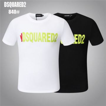 ディースクエアードコピー 大人の個性 半袖Tシャツ DSQUARED2コピー を気軽にカジュアルに使える  2色可選
