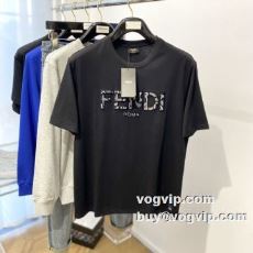 2022 フェンディ FENDI 完成度の高い逸品 スーパーコピー 激安 半袖Tシャツ カッコいい印象を付ける