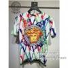 デザイン性の高い ヴェルサーチブランドコピー ヴェルサーチ VERSACE 半袖Tシャツ 2色可選 カノコ ソフトな肌触り おしゃれなボタンダウン