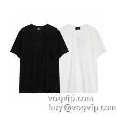 超激得新品 FENDIブランドスーパーコピー半袖Tシャツ2色可選 激安大特価2023フェンディコピー ブランド