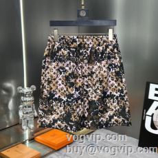 LOUIS VUITTONコピーブランド ルイ ヴィトン 2024夏季 ショートパンツ ビーチパンツ 高級感漂わせる