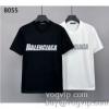 デザイン性の高い バレンシアガ BALENCIAGA 夏コーデに大活躍間違いなし!! 2024新作品 半袖Tシャツ コピー ブランド 2色可選